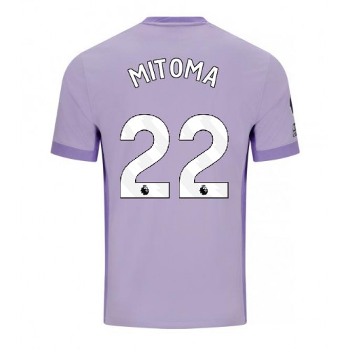 Moški Nogometni dresi Brighton Kaoru Mitoma #22 Gostujoči 2025-26 Kratek Rokav